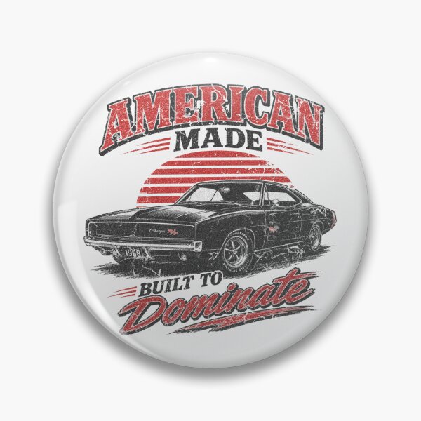 Item preview, Classic Retro Muscle Car Dodge Charger Graphic T-Shirt designed and sold by BlueLineLAX.