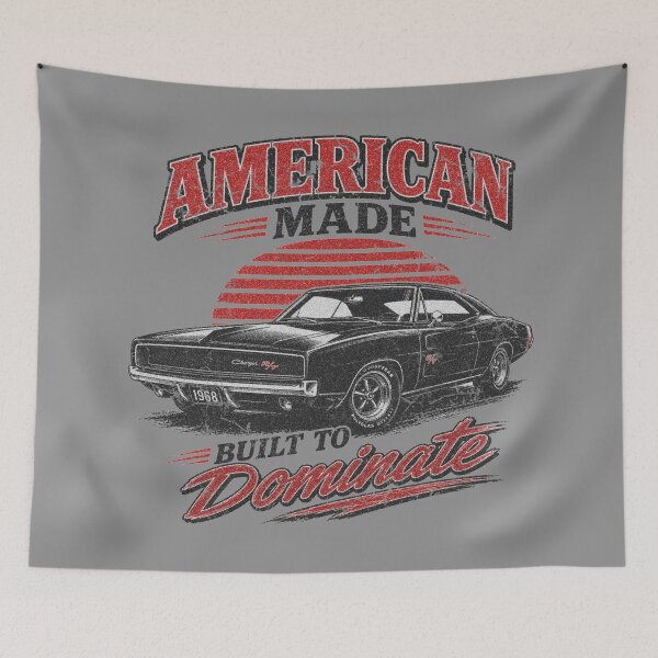 Item preview, Classic Retro Muscle Car Dodge Charger Graphic T-Shirt designed and sold by BlueLineLAX.