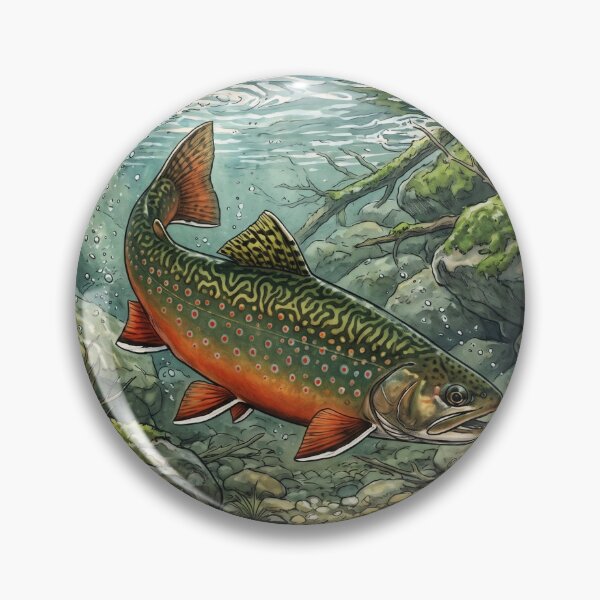 Item preview, Brook Trout Fly Fishing designed and sold by Fish Town.