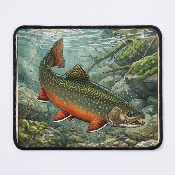 Item preview, Brook Trout Fly Fishing designed and sold by Fish Town.