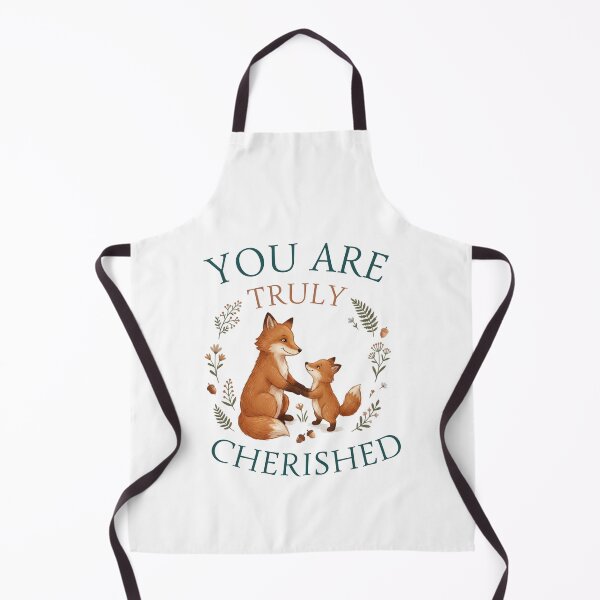 Item preview, You Are Truly Cherished - Mother & Baby Fox designed and sold by Inka Moon Design.