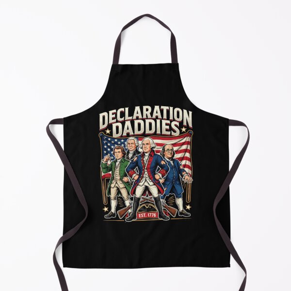 Item preview, Declaration Daddies Muscular Founding Fathers Funny Patriotic Meme Style designed and sold by Redgiant87x.