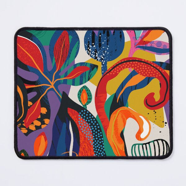 Item preview, Modern Trendy Colorful Abstract Floral And Leaves designed and sold by DEC02.