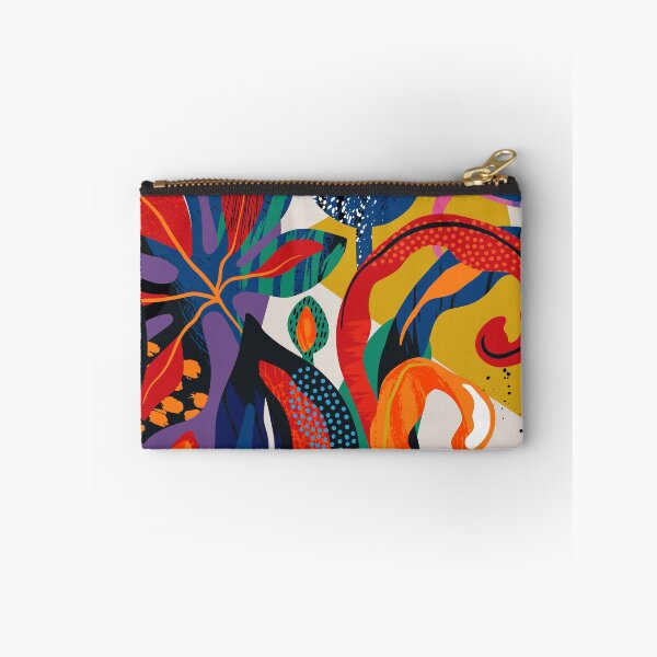 Item preview, Modern Trendy Colorful Abstract Floral And Leaves designed and sold by DEC02.