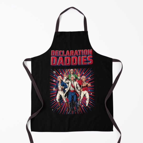 Item preview, Declaration Daddies Funny Patriotic with Muscular Founding Fathers designed and sold by Redgiant87x.
