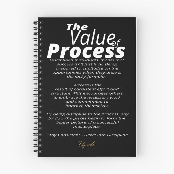 Item preview, The Value of Process designed and sold by Ulysses Valor.