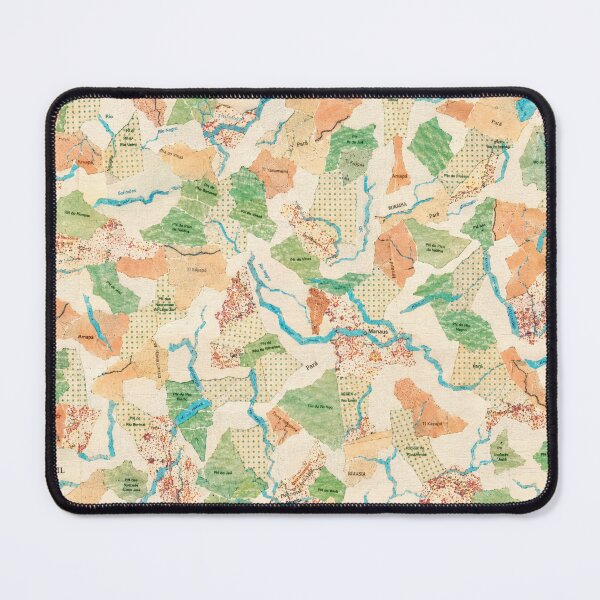 Item preview, Abstract Vintage Terrain Map Seamless Pattern | Colorful Cartography Surface Design designed and sold by SWSandraWechner.