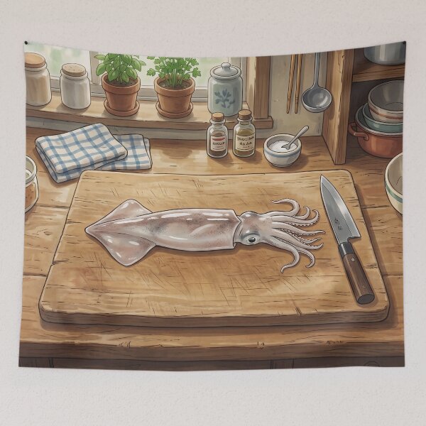 Item preview, Squid for Dinner designed and sold by Fish Town.