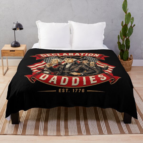 Item preview, Declaration Daddies Founding Fathers Funny Patriotic Muscle Humor designed and sold by Redgiant87x.