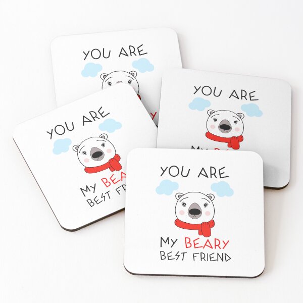 Item preview, Best Friends Cute Bear Pun designed and sold by Sartoris Art.