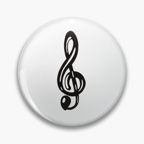 Item preview, Treble clef  designed and sold by SVPERNAUT.