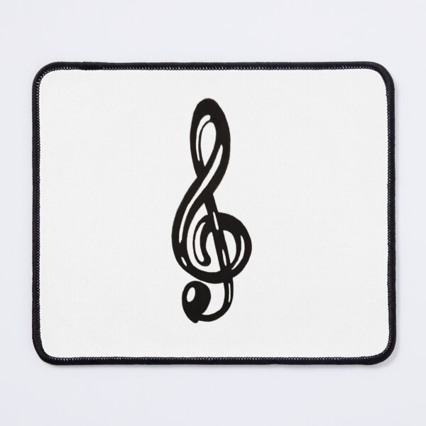 Item preview, Treble clef designed and sold by SVPERNAUT.