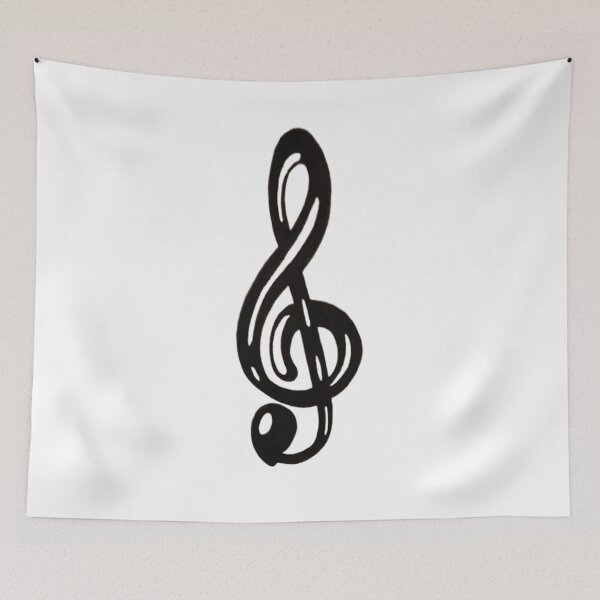 Item preview, Treble clef  designed and sold by SVPERNAUT.