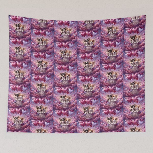Item preview, Magical Flight with Corgis. designed and sold by JoyNest = "The nest of joy".