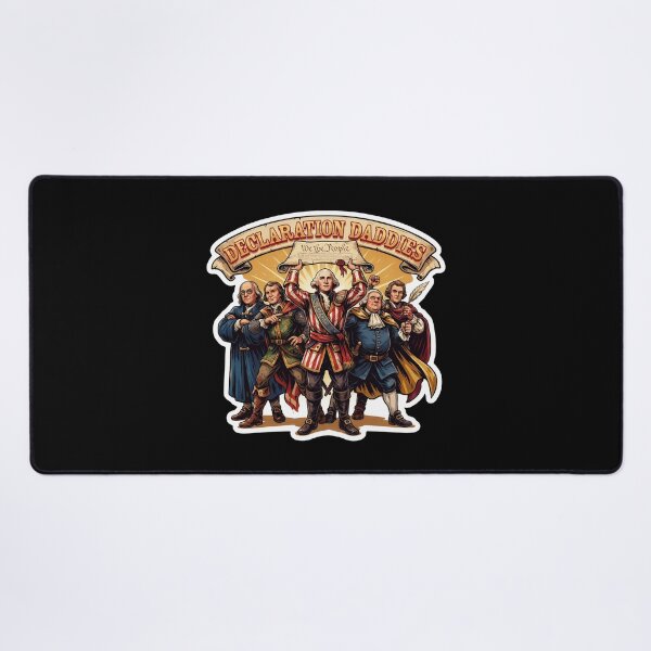 Item preview, Declaration Daddies Muscular Founding Fathers Retro Patriotic Humor designed and sold by Redgiant87x.