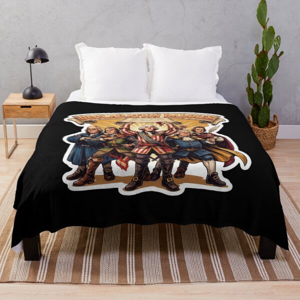 Item preview, Declaration Daddies Muscular Founding Fathers Retro Patriotic Humor designed and sold by Redgiant87x.
