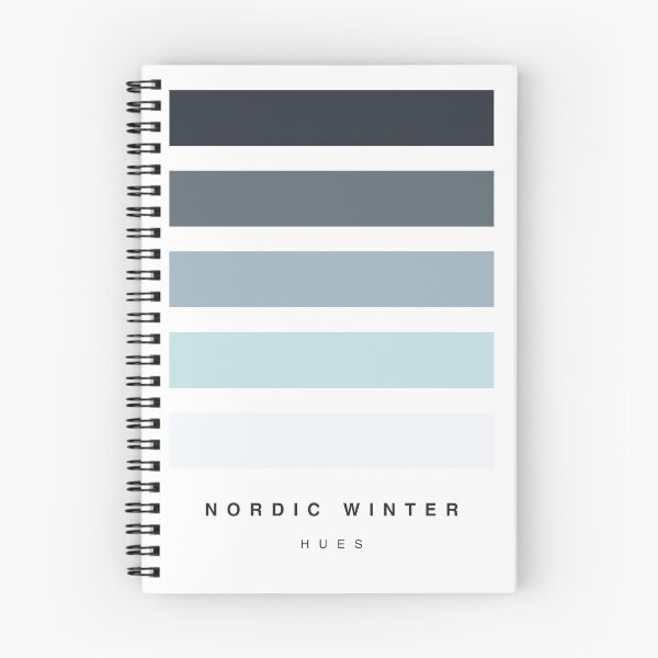 Item preview, ‘Nordic Winter’ Classic Hue Palette designed and sold by The Colourful Game.