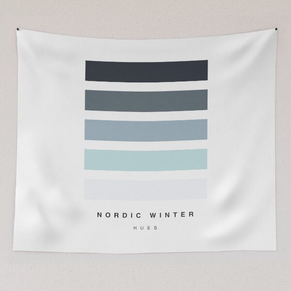 Item preview, ‘Nordic Winter’ Classic Hue Palette designed and sold by The Colourful Game.