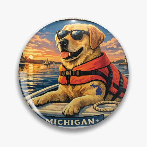 Item preview, Suttons Bay Michigan | Lake Life Artwork designed and sold by FreshWaterWares.
