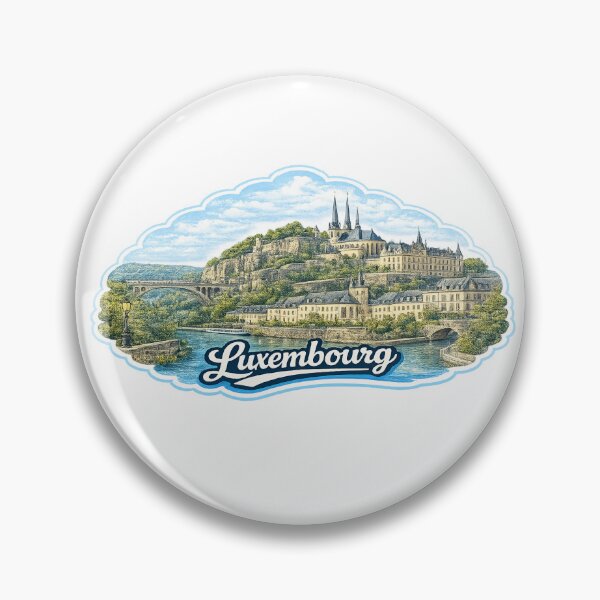 Item preview, Luxembourg Skyline designed and sold by GridiStudio.