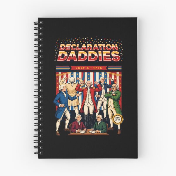 Item preview, Declaration Daddies Funny Patriotic Founding Fathers Meme USA designed and sold by Redgiant87x.