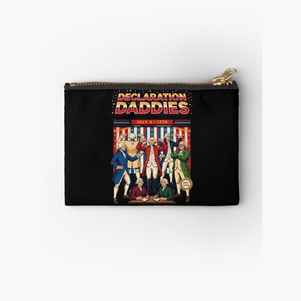 Item preview, Declaration Daddies Funny Patriotic Founding Fathers Meme USA designed and sold by Redgiant87x.