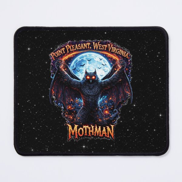 Item preview, Mothman of Point Pleasant – The Phantom of the Moonlit Sky designed and sold by MysticOzzy.
