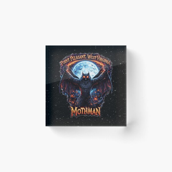 Item preview, Mothman of Point Pleasant – The Phantom of the Moonlit Sky designed and sold by MysticOzzy.