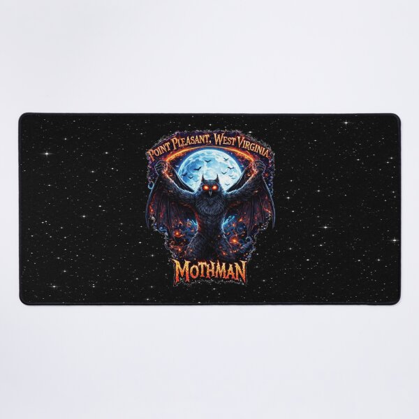 Item preview, Mothman of Point Pleasant – The Phantom of the Moonlit Sky designed and sold by MysticOzzy.