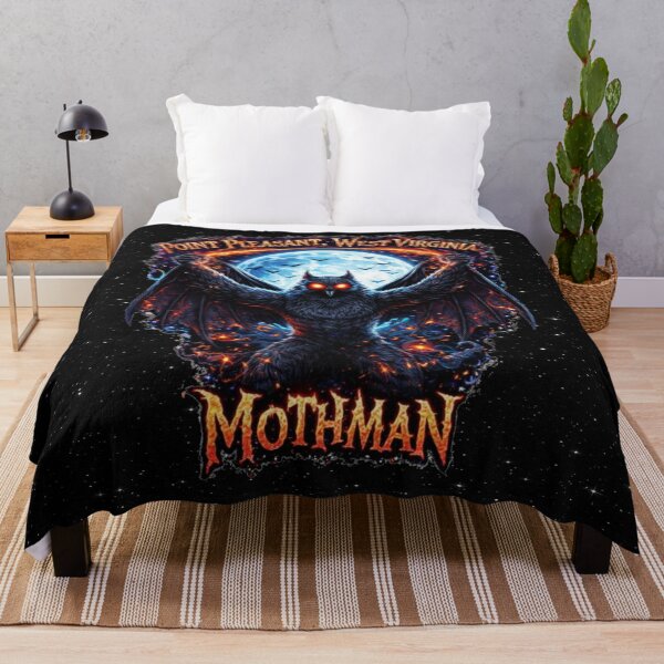 Item preview, Mothman of Point Pleasant – The Phantom of the Moonlit Sky designed and sold by MysticOzzy.