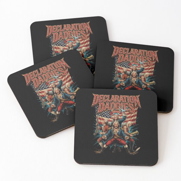 Item preview, Declaration Daddies American Founding Fathers Muscular Funny History designed and sold by Redgiant87x.