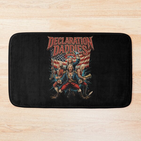 Item preview, Declaration Daddies American Founding Fathers Muscular Funny History designed and sold by Redgiant87x.