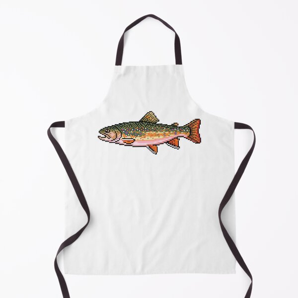 Item preview, Pixelated Brook Trout designed and sold by Fish Town.