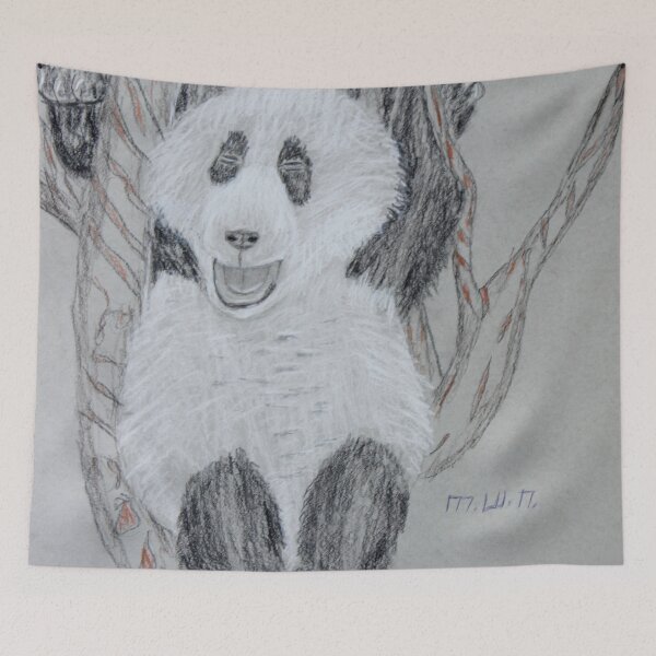Item preview, Happy Panda Cub designed and sold by CreativeMatthew.