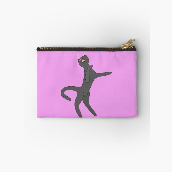Item preview, Grey Cat Singing Opera Die Cut designed and sold by JoyousArt4u.