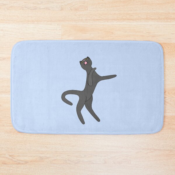 Item preview, Grey Cat Singing Opera Die Cut designed and sold by JoyousArt4u.