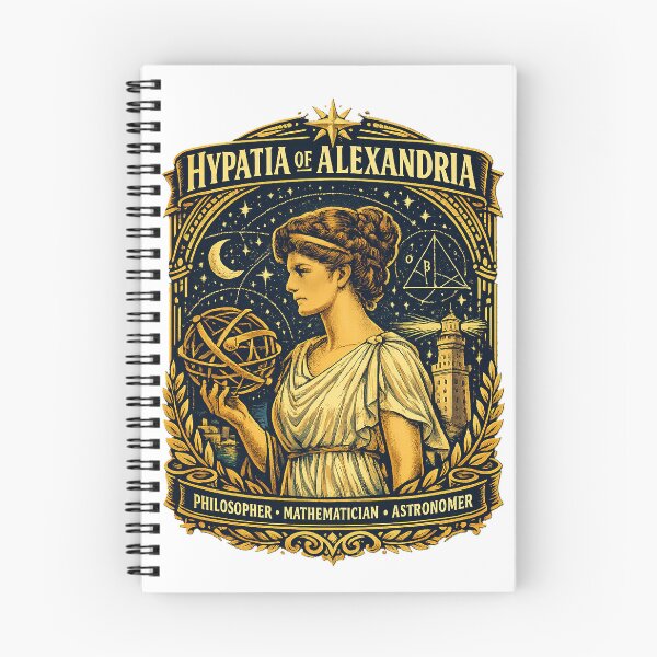 Item preview, Hypatia of Alexandria – Philosopher, Mathematician and Astronomer designed and sold by Past in Threads.