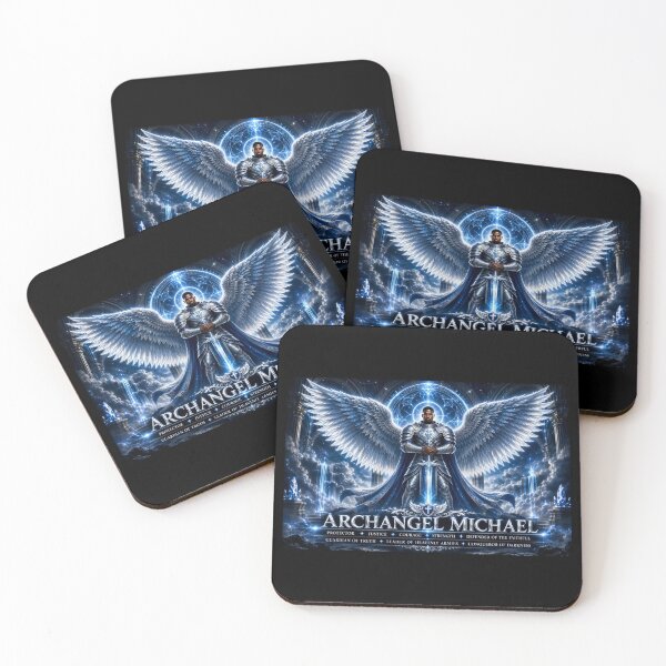 Item preview, Archangel Michael – Heavenly Warrior  designed and sold by WordsplusFabric.