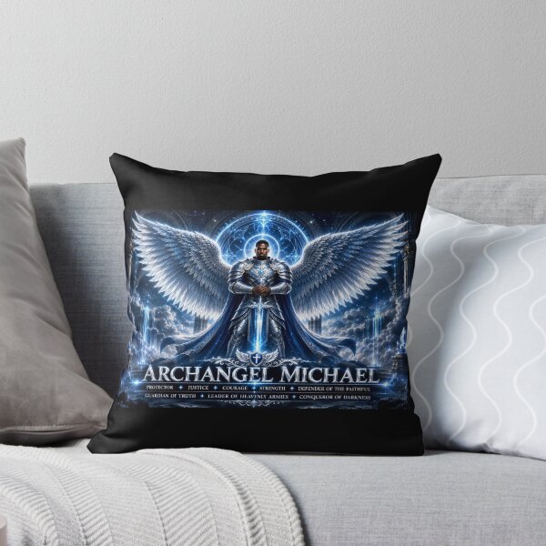 Item preview, Archangel Michael – Heavenly Warrior  designed and sold by WordsplusFabric.