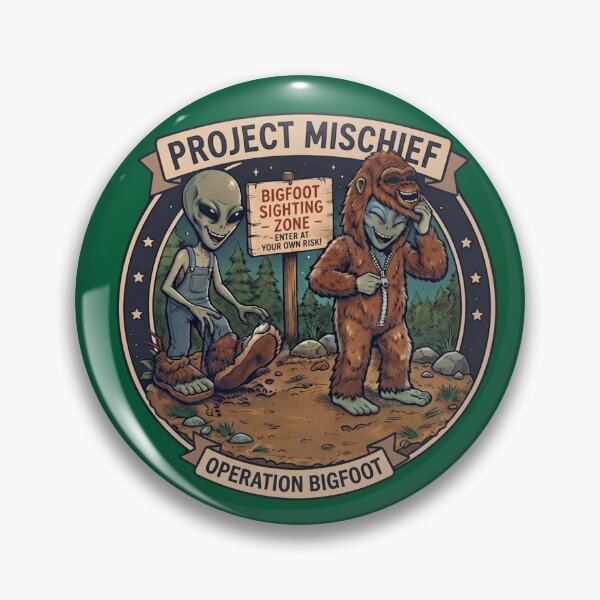Item preview, Alien T-Shirt Bigfoot Prank – Funny Alien Memes T-Shirt – Grey Alien Humor – Extraterrestrial Joke designed and sold by Que Padre!.