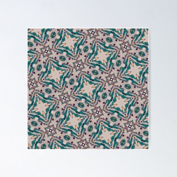Item preview, Ragged Stars Pattern designed and sold by Shy Fractal Designs.