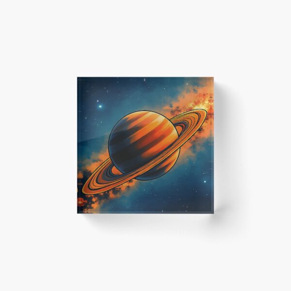 Artikelvorschau, Der Planet Saturn entworfen und verkauft von NaturePrints.