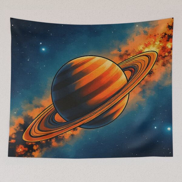 Artikelvorschau, Der Planet Saturn entworfen und verkauft von NaturePrints.