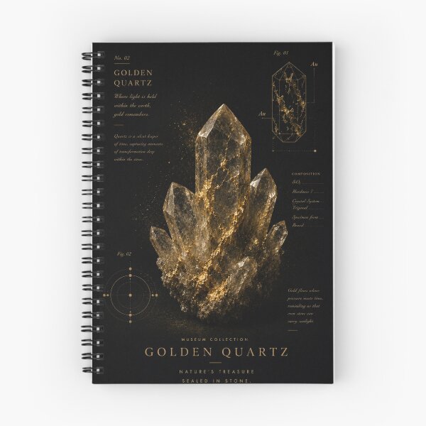 Item preview, Golden Quartz Crystal Art designed and sold by tmoca.