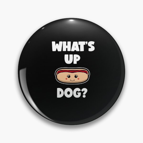 Item preview, What's Up Cute Hot Dog  designed and sold by Sartoris Art.