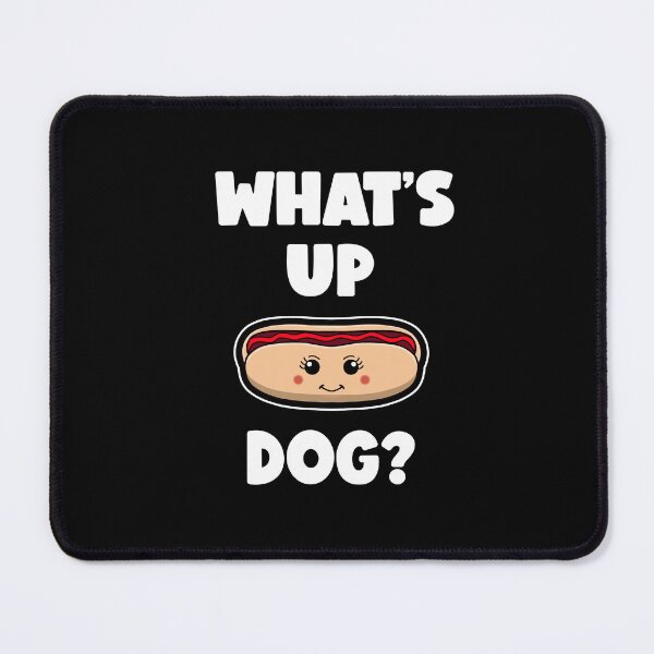 Item preview, What's Up Cute Hot Dog designed and sold by Sartoris Art.