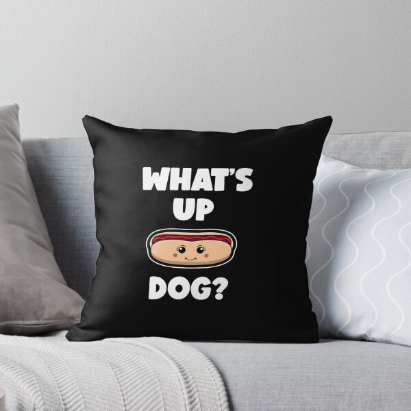 Item preview, What's Up Cute Hot Dog  designed and sold by Sartoris Art.