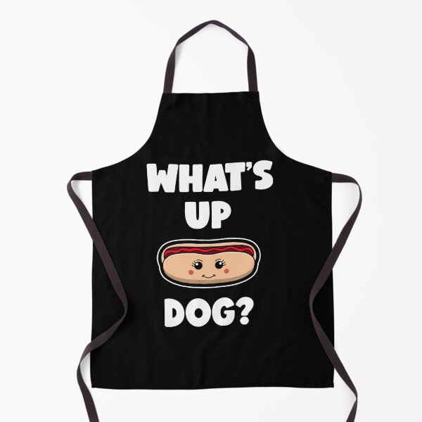 Item preview, What's Up Cute Hot Dog designed and sold by Sartoris Art.