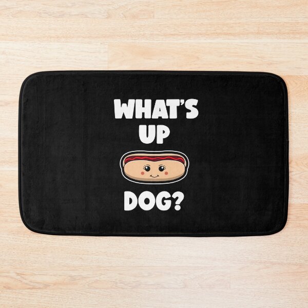 Item preview, What's Up Cute Hot Dog  designed and sold by Sartoris Art.