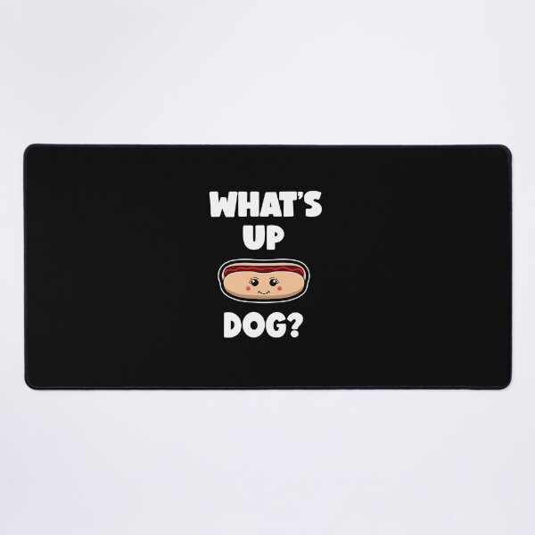 Item preview, What's Up Cute Hot Dog designed and sold by Sartoris Art.